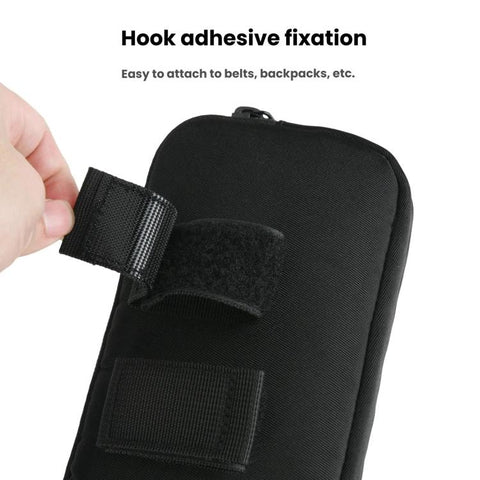 Double Phone Waist Bag 2-Cellphone Fanny Pack For Hiking Running Travel