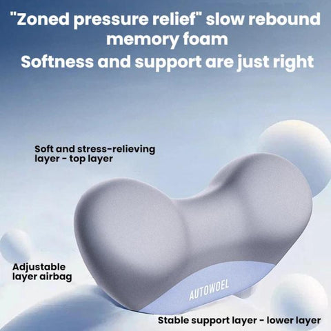 Adjustable Car Driving Neck Support Pillow Cushion