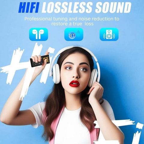 A8 Music Speaker With Card Slot Hi-Fi Lossless MP3 Touchscreen Bluetooth FM Video Player Novel Reader, 4GB, 8GB, 16GB, 32GB, 64GB