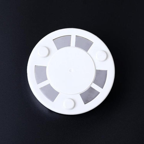Rotating Sealed Ashtray with Lid Windproof Electroplated Finish Desktop Ashtray