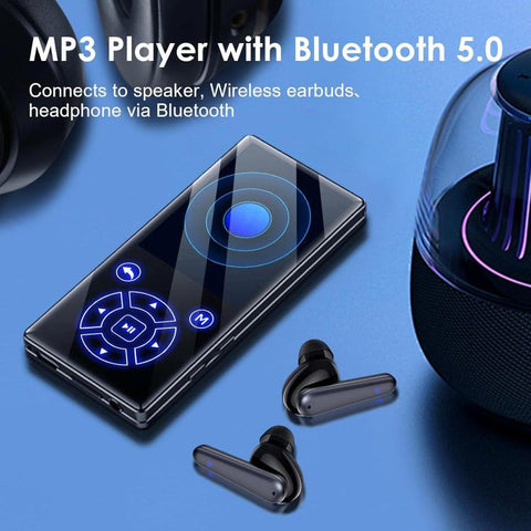 P3 Music MP3 Player Bluetooth Touchscreen Radio MP4, 4GB, 8GB, 16GB, 32GB, 64GB