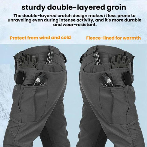 Sharkskin Softshell Fleece-lined Waterproof Windproof Cycling Hiking Suit, L, XL, XXL