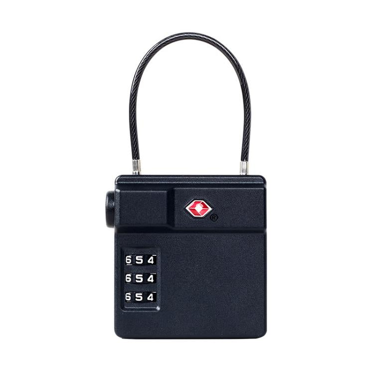 TSA Combination Luggage Lock AirTag-Compatible Lock, Without Locator, With Locator