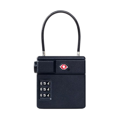 TSA Combination Luggage Lock AirTag-Compatible Lock, Without Locator, With Locator