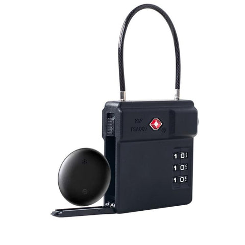 TSA Combination Luggage Lock AirTag-Compatible Lock, Without Locator, With Locator