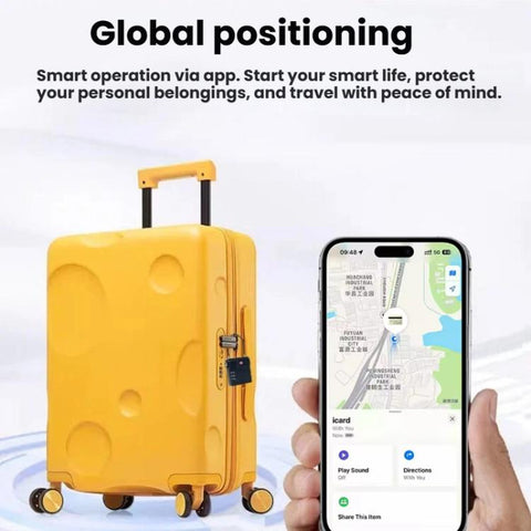 TSA Combination Luggage Lock AirTag-Compatible Lock, Without Locator, With Locator