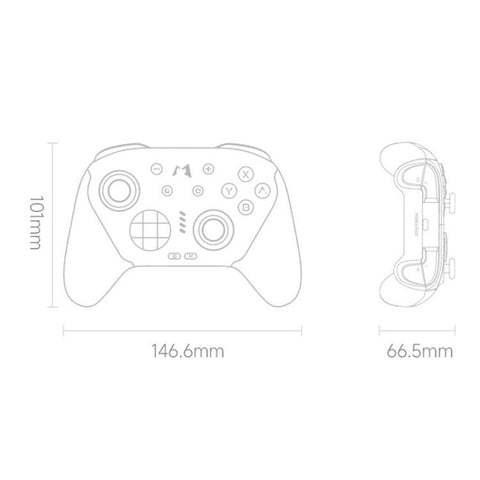 MOBAPAD Pro2-HD Mechanical Game Controller With TMR Joystick For Switch / Switch2