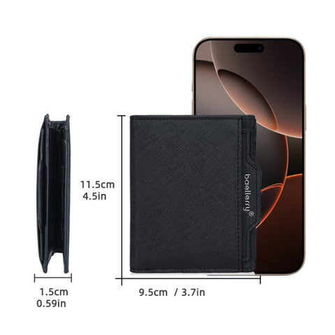 Baellerry D3152 Men Compact Wallet Business Casual Multi-Card Holder