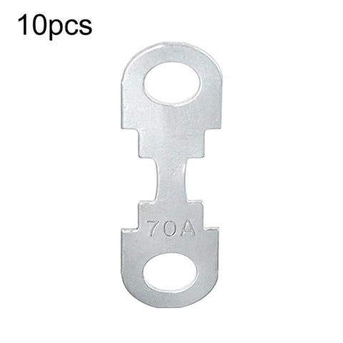 10pcs Automotive Flat Blade Fuse Bolt-Down Battery Fuse Link, 30A, 40A, 70A, 100A, 150A