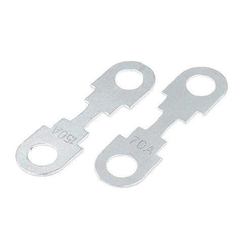 10pcs Automotive Flat Blade Fuse Bolt-Down Battery Fuse Link, 30A, 40A, 70A, 100A, 150A