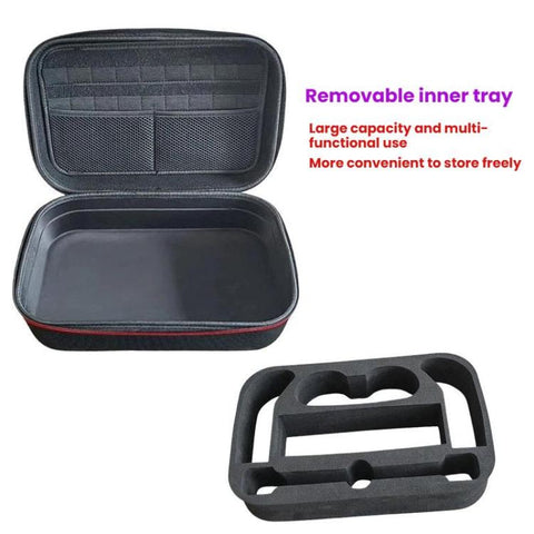 For Switch 2 Hard Shell Carrying Case With Removable Inner Compartment for Console and Full Accessories Set