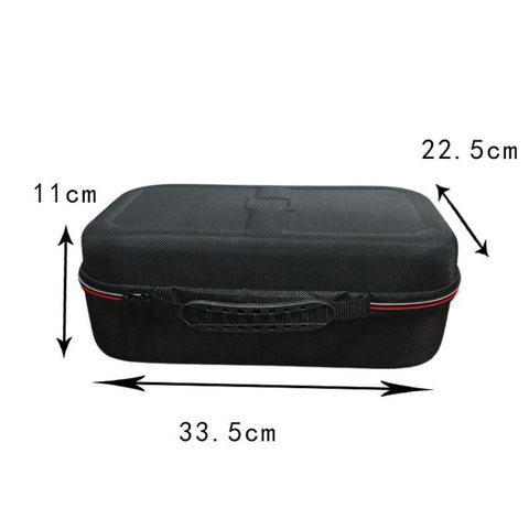 For Nintendo Switch OLED Carrying Case EVA Hard Shell Storage Bag for Full Set Accessories with Shoulder Strap