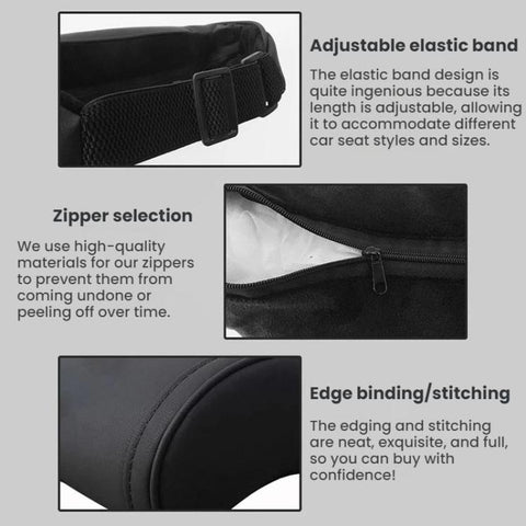 For Tesla Model 3/X/S Leather Seat Neck Pillow