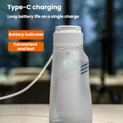 400ml Portable Electric Bidet Sprayer IPX7 Waterproof Personal Hygiene Washer, SB-9515D