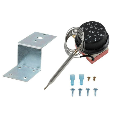 Adjustable Electric Fan Thermostat Switch Radiator Temperature Control Probe Kit, Electric Fan Thermostat Switch