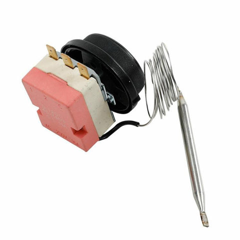 Adjustable Electric Fan Thermostat Switch Radiator Temperature Control Probe Kit, Electric Fan Thermostat Switch