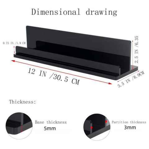 Acrylic Vinyl Record Display Storage Rack, YX213