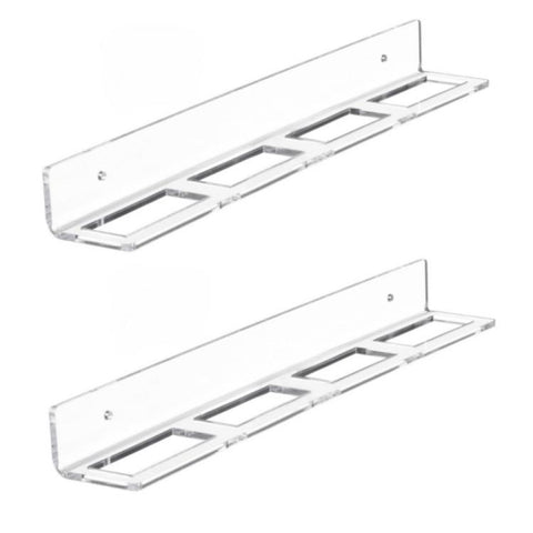 2pcs /Set Acrylic Hockey Wall Mount Storage Rack, 1pc, 2pcs /Set