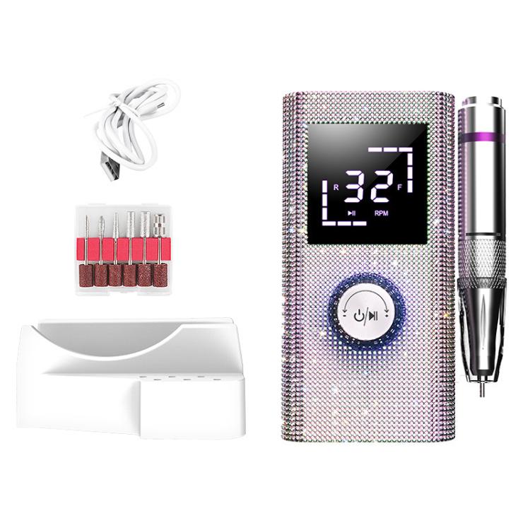 BLUEQUE BQ-114 Portable Nail Polish Remover Rhinestone Applicator