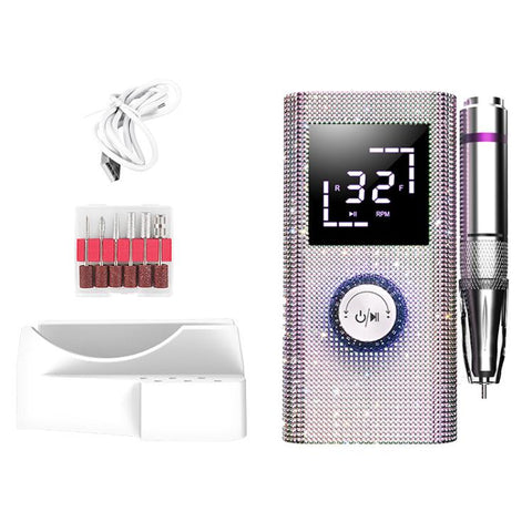 BLUEQUE BQ-114 Portable Nail Polish Remover Rhinestone Applicator