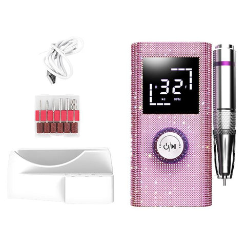 BLUEQUE BQ-114 Portable Nail Polish Remover Rhinestone Applicator