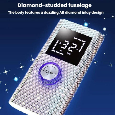 BLUEQUE BQ-114 Portable Nail Polish Remover Rhinestone Applicator