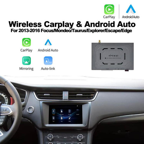 Wireless CarPlay Module Decoder For Ford Focus / Mondeo / Taurus / Explore / Escape / Edge 2013-2016, WZFD-1 (SYNC2)