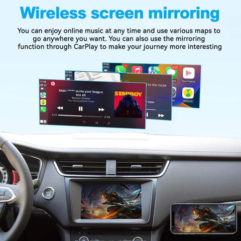 Wireless CarPlay Module Decoder For Ford Focus / Mondeo / Taurus / Explore / Escape / Edge 2013-2016, WZFD-1 (SYNC2)