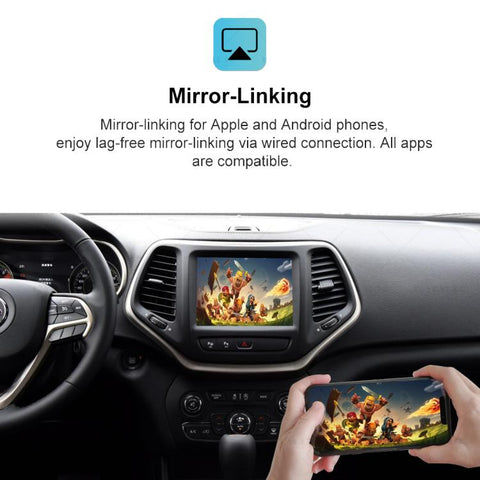 For Jeep 2014-2018 Wireless CarPlay/Android Module Decoder, WZJP-1