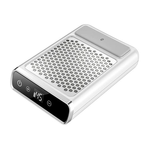 BLUEQUE 80W High Power Rechargeable Low-Noise Nail Dust Collector, US Plug, EU Plug