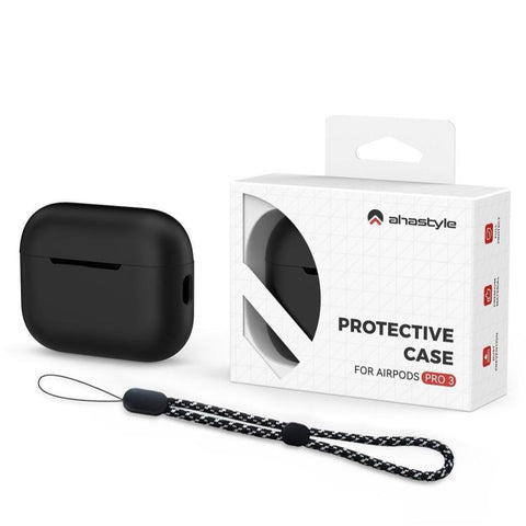 AhaStyle PT197 Silicone Full-Coverage Earphone Case With Lanyard, For AirPods Pro 3