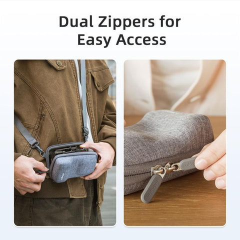 aMagisn Universal Case Bag For Action Camera Street Photography Grip Kit With Shoulder Strap