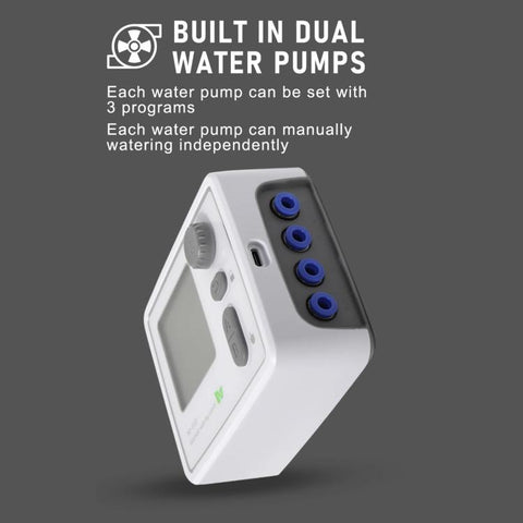 Smart Dual-Pump Watering System Potted Plant Timed Automatic Dripper, Adjustable Drip Arrow EU Plug, Adjustable Drip Arrow US Plug, Adjustable Drip Arrow UK Plug, Transparent Drip Arrow EU Plug, Transparent Drip Arrow US Plug                           ...