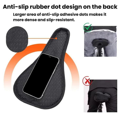 ENLEE EN-350 Waterproof Bike Saddle Cover Full-Wrap Seat Cover For Mountain & Road Bikes