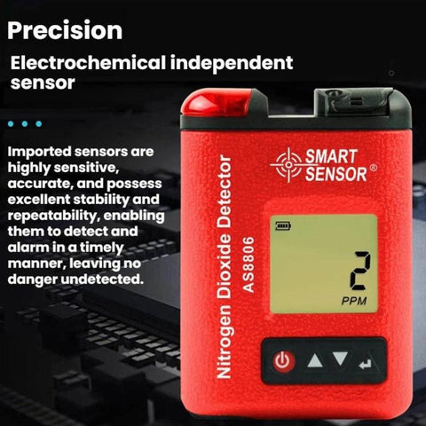 SMART SENSOR Nitrogen Dioxide Gas Concentration Digital Display Detector, AS8806