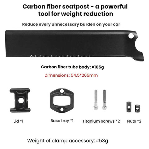 TOSEEK Carbon Fiber Road Bike Seatpost For JAVA Siluro 6top
