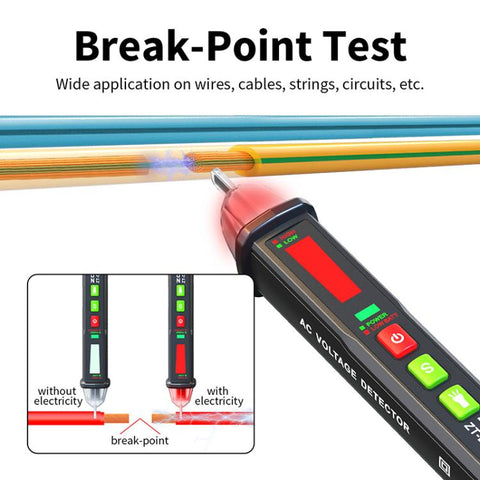 ZOYI Non-Contact Smart Induction Voltage Tester Pen, DB02, DB03