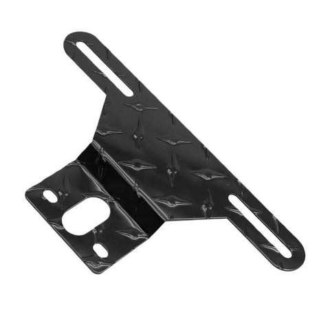 American-Style Aluminum License Plate Frame Trailer Light License Plate Bracket, Trailer Light License Plate Bracket