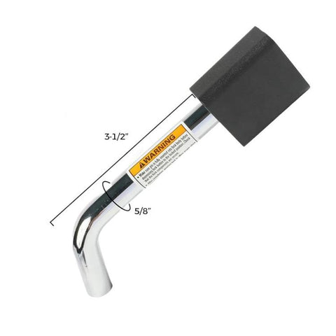 Square-Head Car Safety Trailer Lock Automotive Lock Modification Accessory, Square-Head