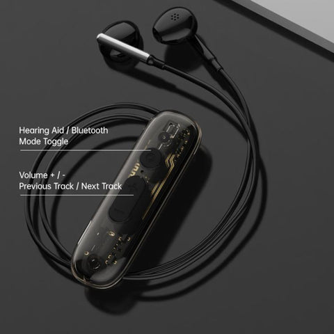 FT-10 Noise Reduction Long-Lasting Hearing Aid Headphones Clip-On Sound Amplifier