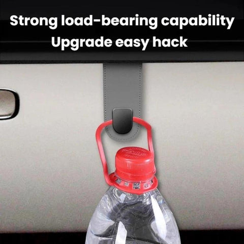 2pcs Multifunctional Car Interior Hook and Storage Organizer, Single Black, Single Beige, Single Gray, Double Black, Double Gray, Double Beige