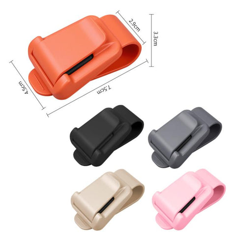 2pcs Car Sunglasses Clip Multifunctional Ticket and Card Holder