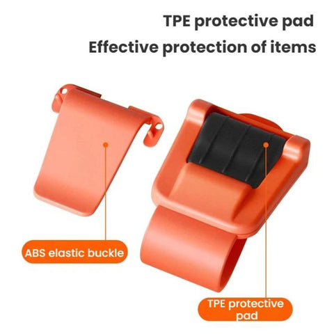 2pcs Car Sunglasses Clip Multifunctional Ticket and Card Holder