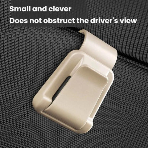 2pcs Car Sunglasses Clip Multifunctional Ticket and Card Holder
