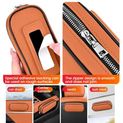 Multifunctional Car-mounted Coin Storage Magnetic Eyeglasses Case
