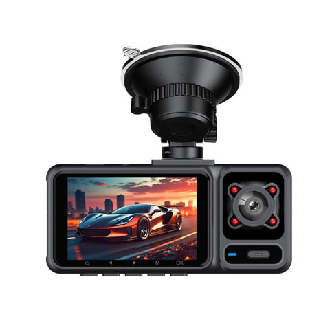 2-Inch WIFI Mobile Phone Playback 4K HD Night Vision Dashcam, Front+Interior, Front+Interior+Rear, Front+Interior+Rear+32g, Front+Interior+Rear+64g