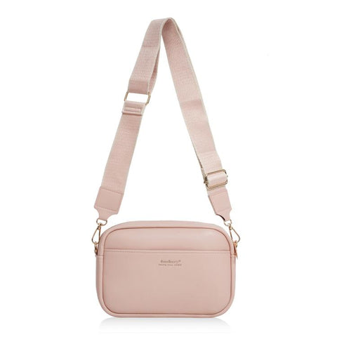 Baellerry N8941 Women Crossbody Bag Minimalist Zipper Square Pouch