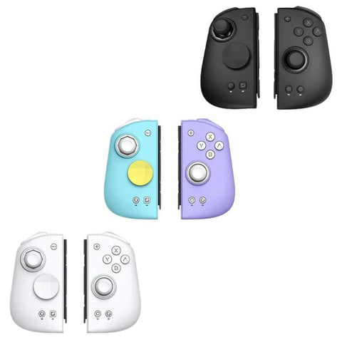 For Nintendo Switch / Switch Oled MOBAPAD Game Controller Hall Effect Joystick Split Gamepad, M6-HD Signature White, M6S Green+Purple, M6-HD Signature Black