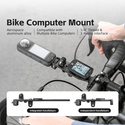 Action Camera Speedometer Cycling Mount, aMagisn BR01 Independent Handlebars, aMagisn BR02 Integrated Handlebars