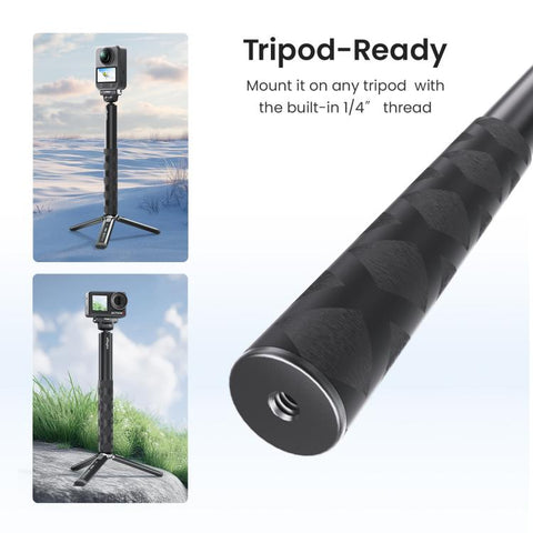 120cm Quick-Release Selfie Stick Gimbal, For DJI Osmo 360 / Action 5 Pro / Action 4 / Action 3, PD16